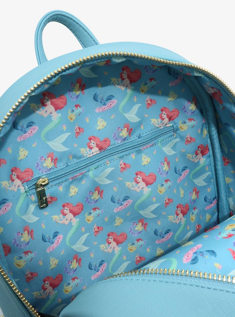 Loungefly Disney The Little Mermaid Beach Portrait Mini Backpack - BoxLunch Exclusive