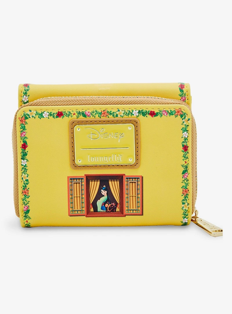 Loungefly Disney Princesses Floral Balconies Wallet - BoxLunch Exclusive