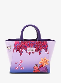 The Little Mermaid Floral Handbag - BoxLunch Exclusive