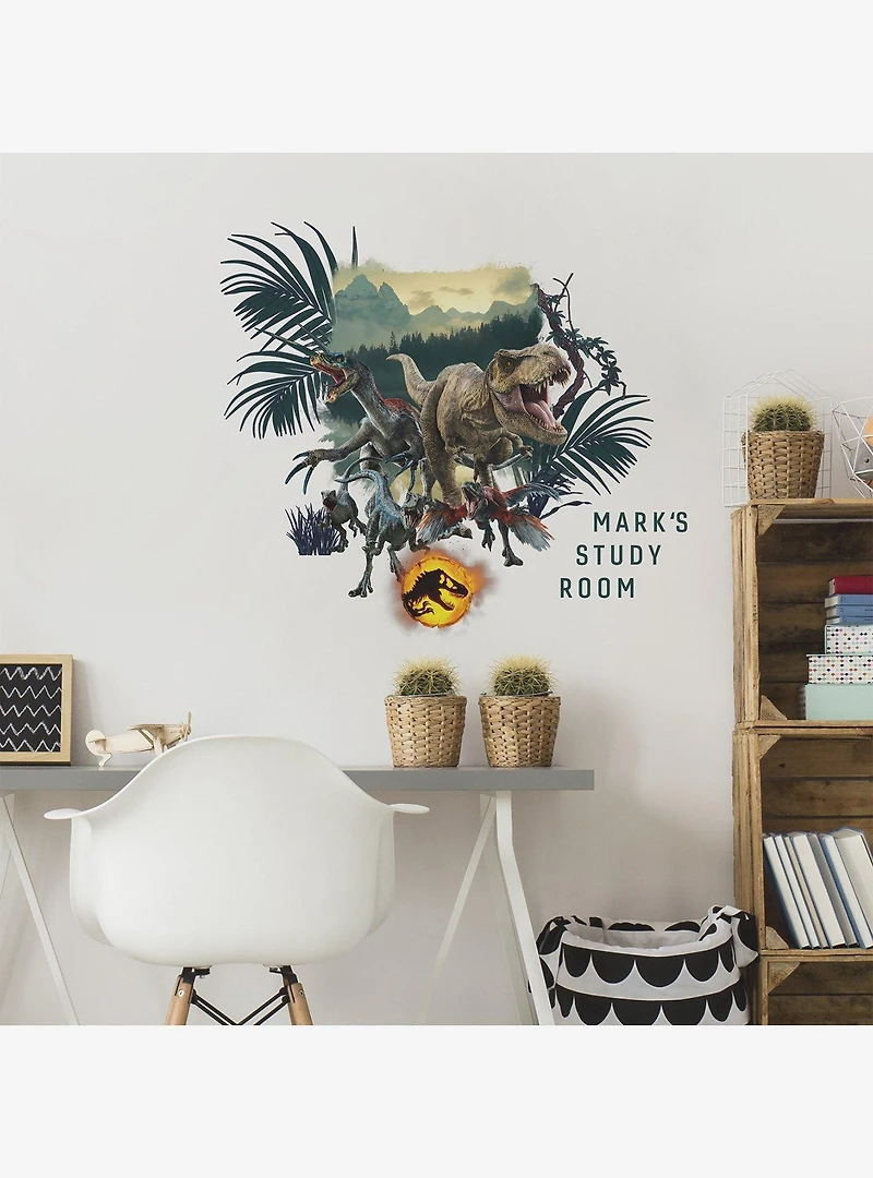 Jurassic World: Dominion Peel & Stick Giant Wall Decal