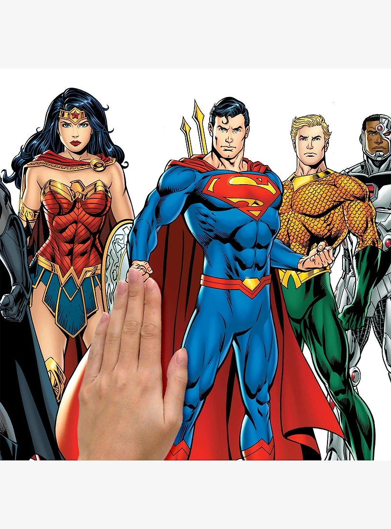 DC Comics Justice League Peel & Stick Giant Wall Decals