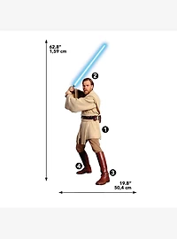 Star Wars Classic Obi-Wan Peel & Stick Giant Wall Decals