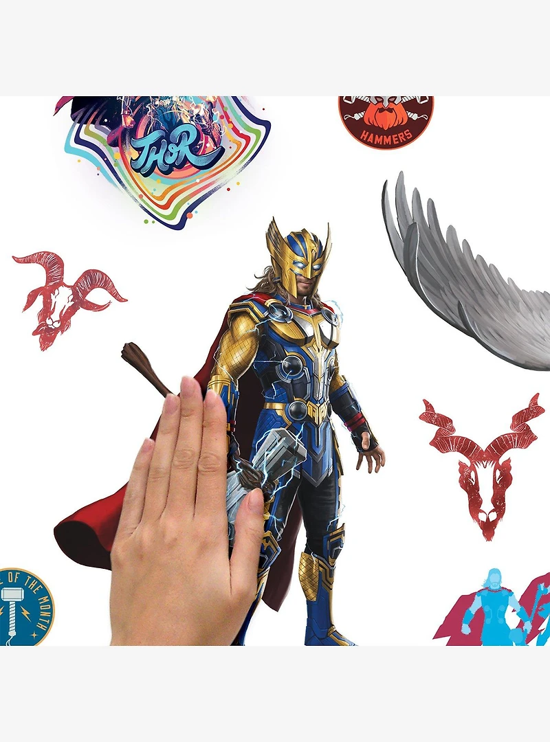 Marvel Thor: Love & Thunder Peel & Stick Wall Decals