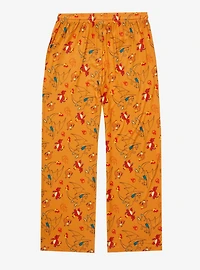 Pokémon Fire Type Evolutions Allover Print Sleep Pants - BoxLunch Exclusive