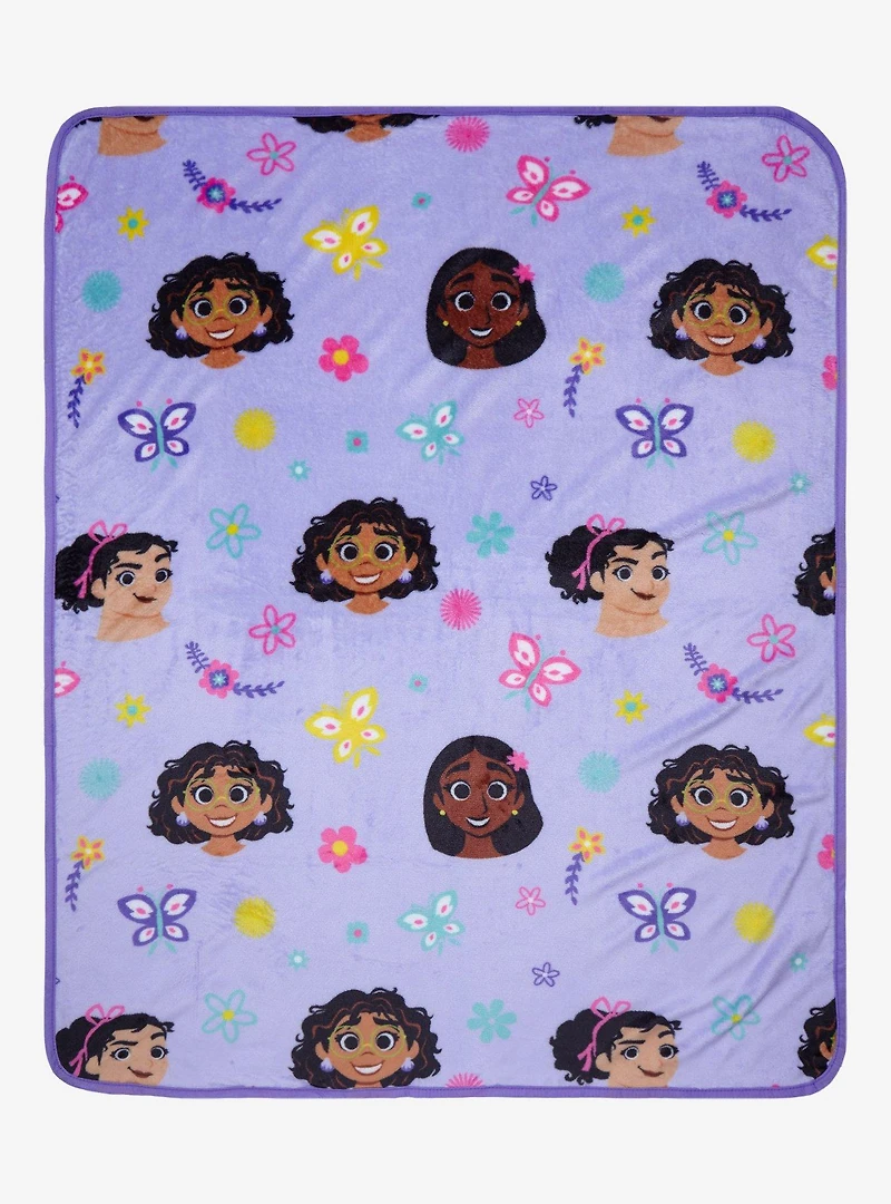 Disney Encanto Mirabel Pillow and Throw Set