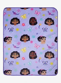Disney Encanto Mirabel Pillow and Throw Set