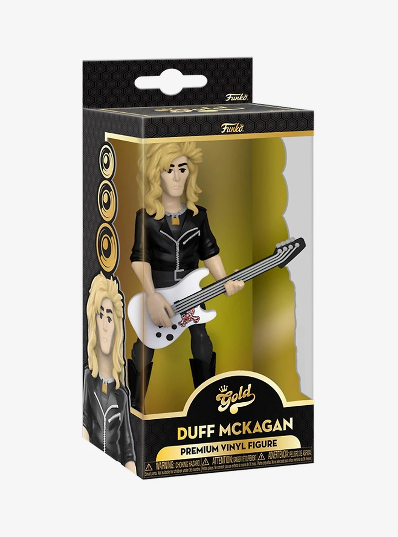 Funko Gold Guns N' Roses Duff McKagan 5 Inch Premium Vinyl Figure