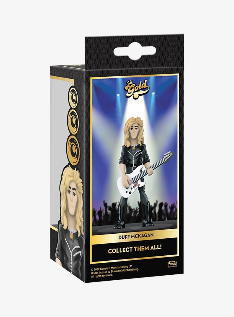 Funko Gold Guns N' Roses Duff McKagan 5 Inch Premium Vinyl Figure