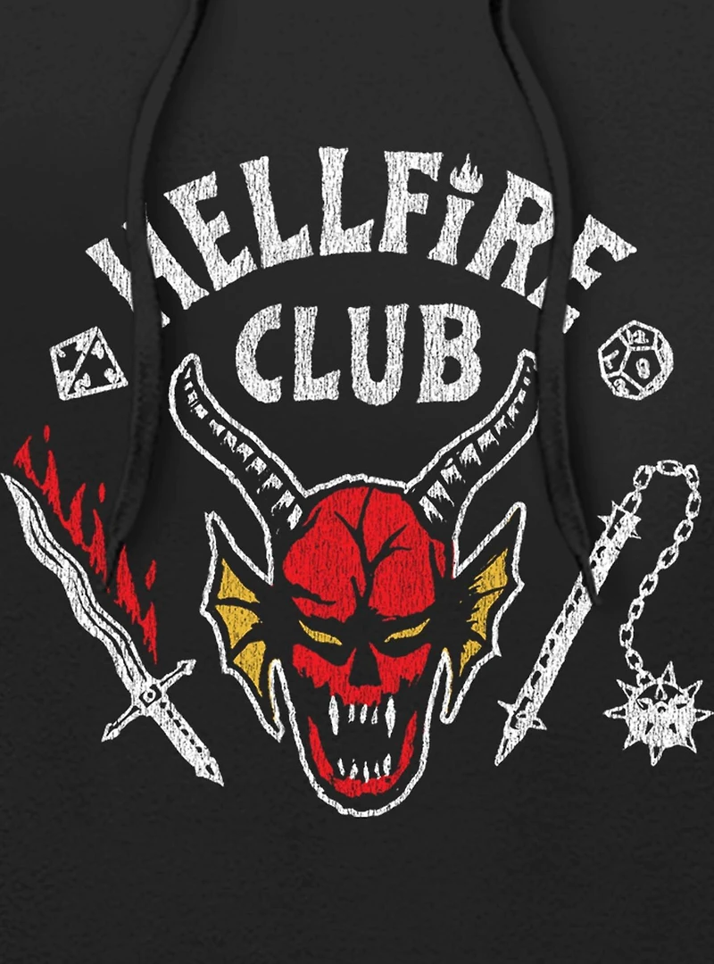 Stranger Things Hellfire Club Logo Hoodie