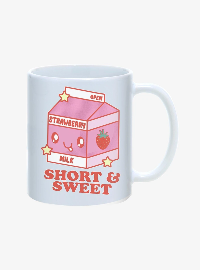 Strawberry Milk Short and Sweet Mug