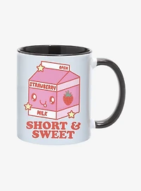 Strawberry Milk Short and Sweet Mug