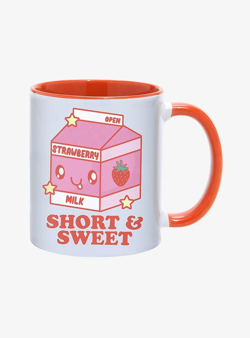 Strawberry Milk Short and Sweet Mug