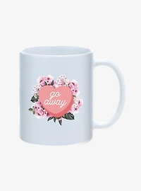 Go Away Heart Candy Mug 11oz