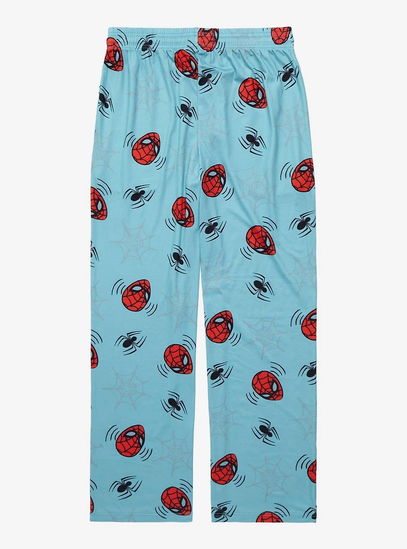 Marvel Spider-Man Spider-Sense Allover Print Sleep Pants - BoxLunch Exclusive