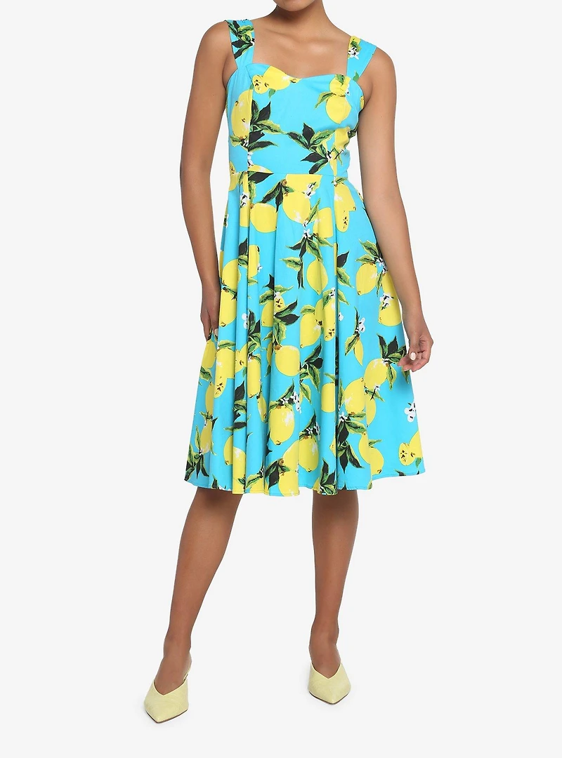 Bright Lemon Retro Dress