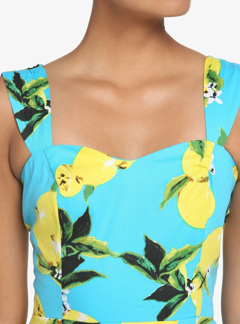 Bright Lemon Retro Dress