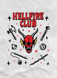 Stranger Things Hellfire Club Raglan T-Shirt