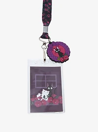 Studio Ghibli Kiki's Delivery Service Jiji Flower Lanyard