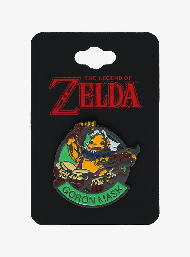 Nintendo The Legend of Zelda: Majora’s Mask Goron Mask Enamel Pin - BoxLunch Exclusive