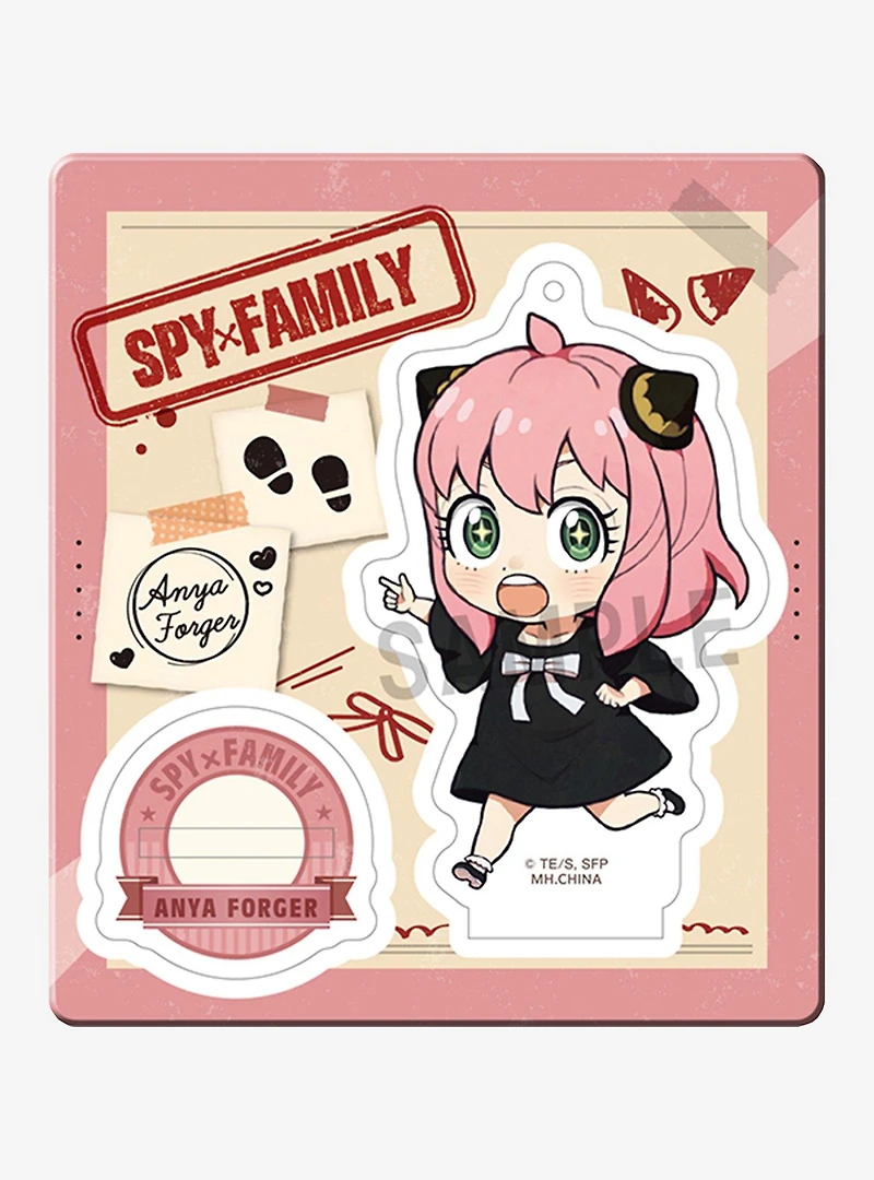 MegaHouse Tokotoko Spy x Family Blind Box Acrylic Figure Keychain