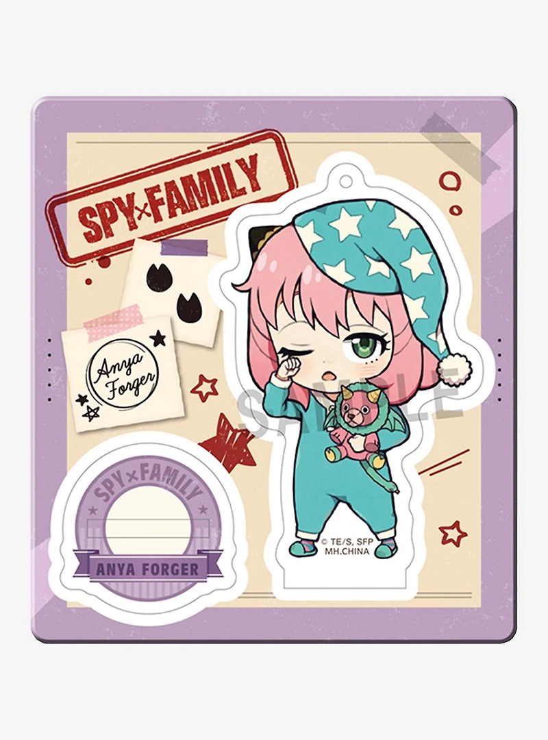 MegaHouse Tokotoko Spy x Family Blind Box Acrylic Figure Keychain