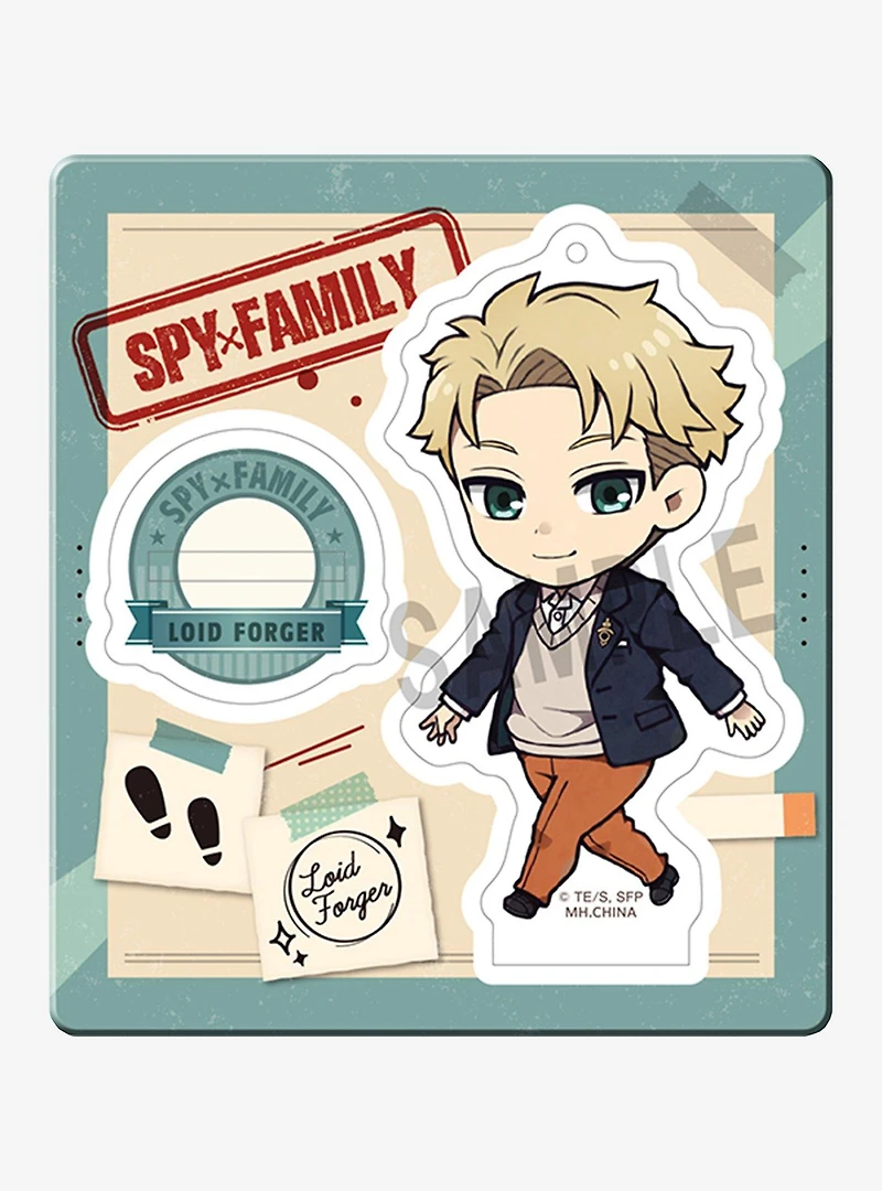 MegaHouse Tokotoko Spy x Family Blind Box Acrylic Figure Keychain