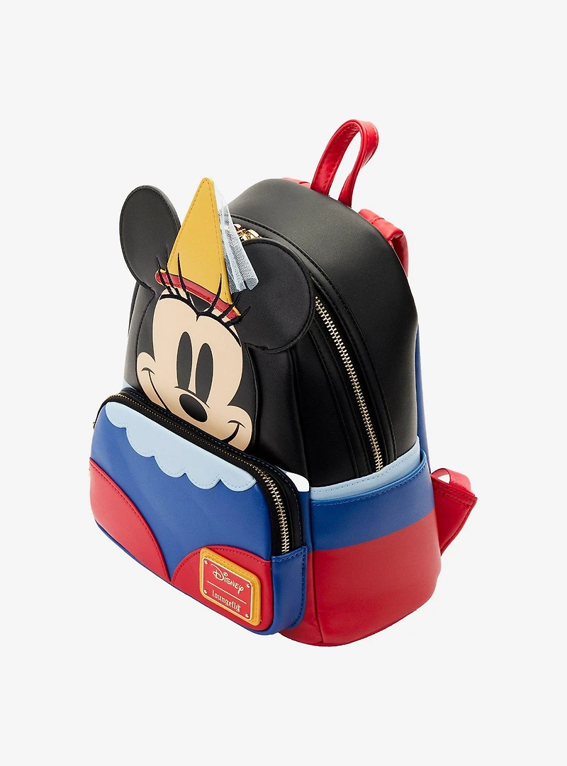Loungefly Disney Brave Little Tailor Minnie Mouse Figural Mini Backpack