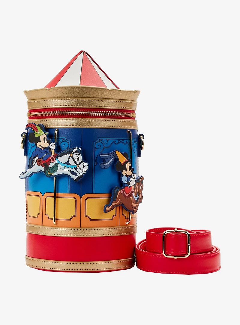 Loungefly Disney Brave Little Tailor Carousel Figural Crossbody Bag