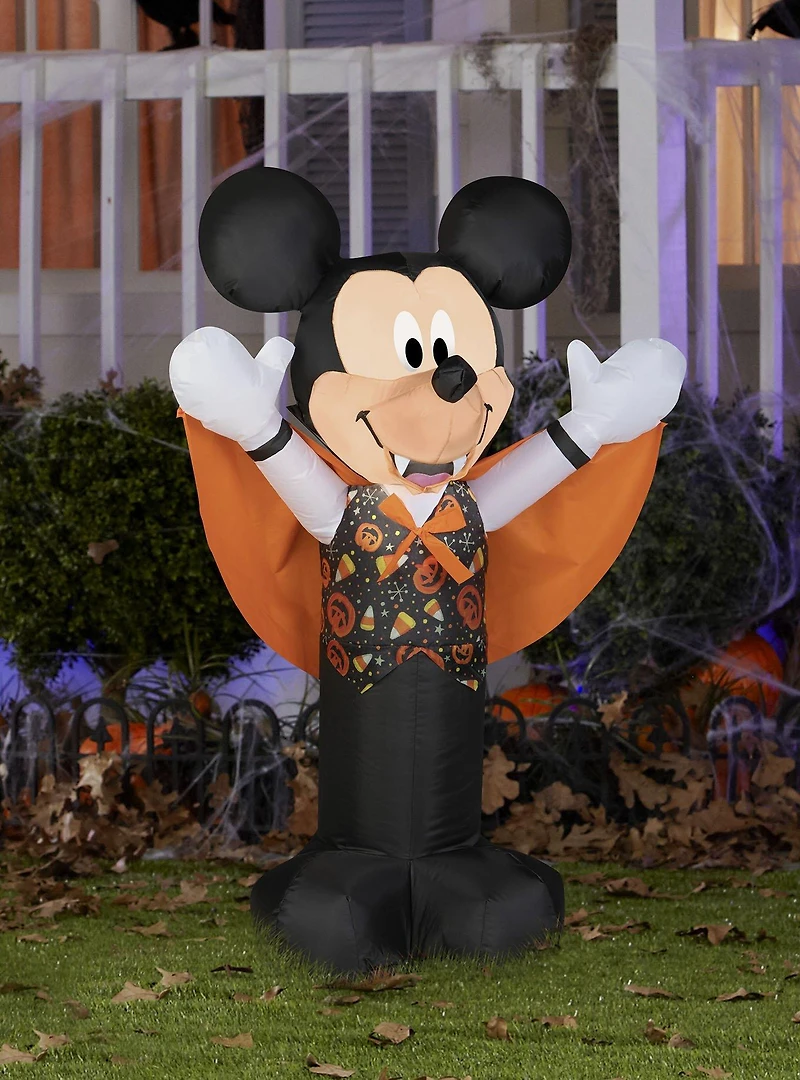 Disney Mickey Mouse As Vampire With Candy Toss Vest Airblown