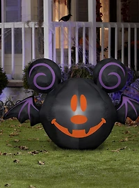 Disney Mickey Mouse Jack-O-Lantern Bat Airblown