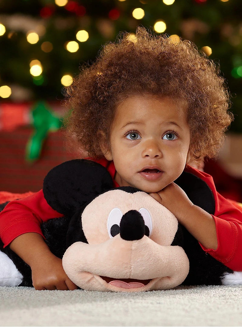 Disney Mickey Mouse Pillow Pet And Mickey Sleeptime Lite Slumber Pack
