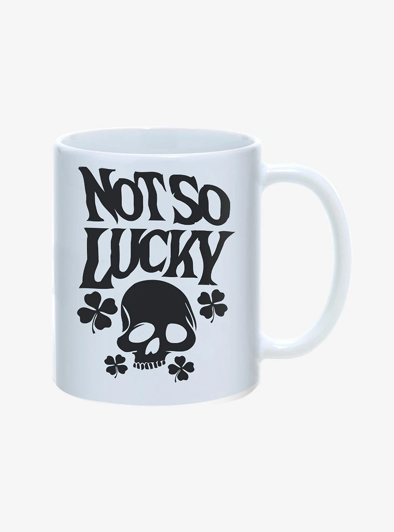 St. Paddy's Not So Lucky Skull Clover Mug 11oz