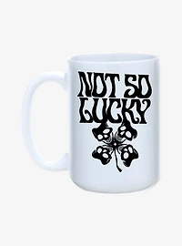 St. Paddy's Not So Lucky Skull Clover Mug 15oz