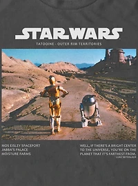 Star Wars Tatooine Travelers C-3PO and R2-D2 T-Shirt