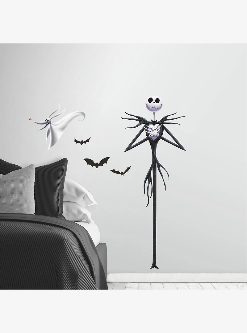 Disney Nightmare Before Christmas Jack Peel & Stick Giant Wall Decals