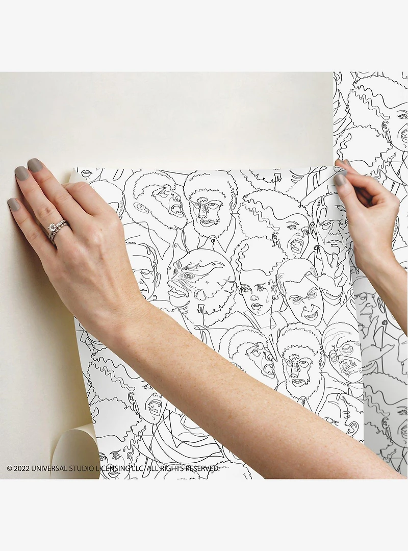 Universal Monsters Classic Peel & Stick Wallpaper