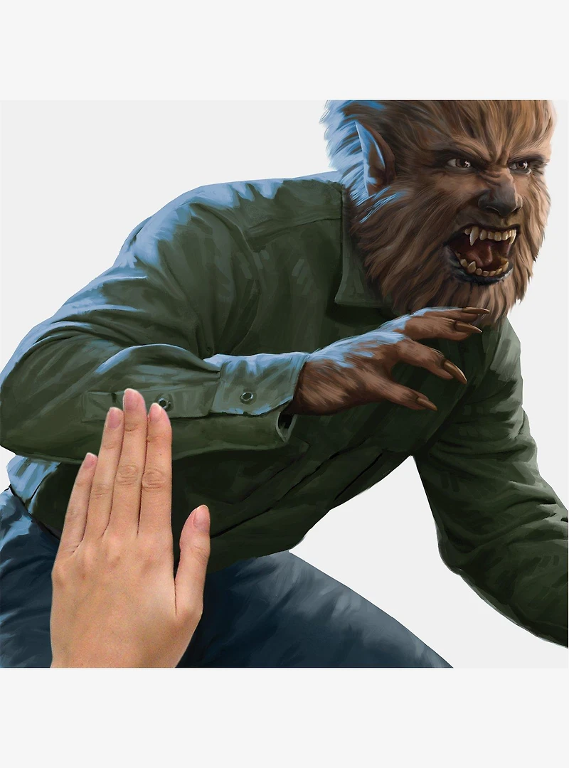 Universal Monsters The Wolfman Giant Peel & Stick Wall Decals