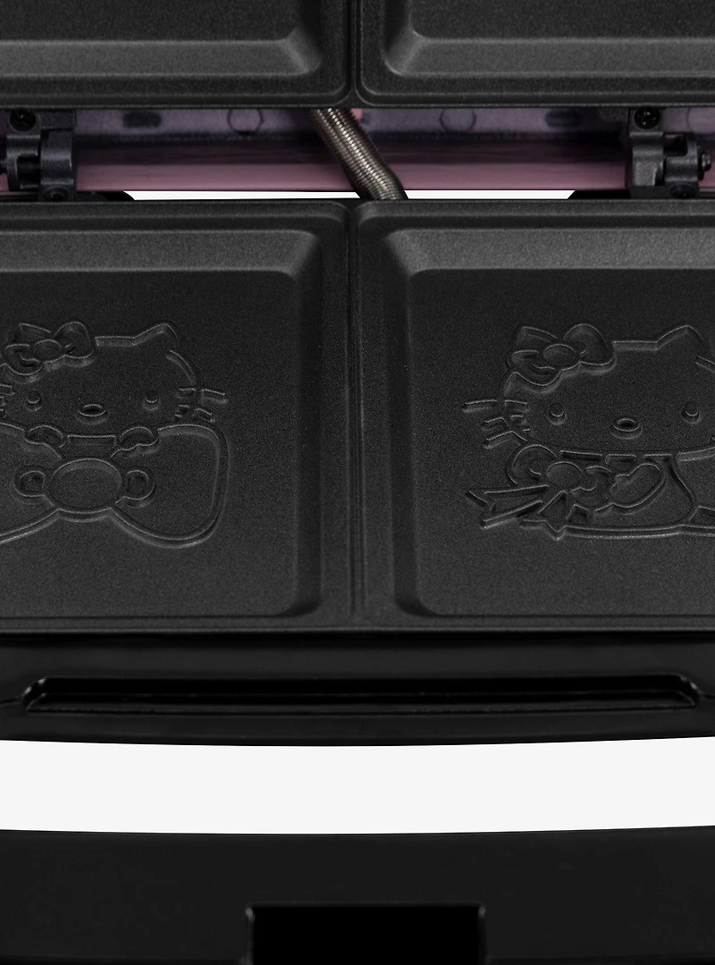 Hello Kitty Grilled Cheese Maker Panini Press and Compact Indoor Grill