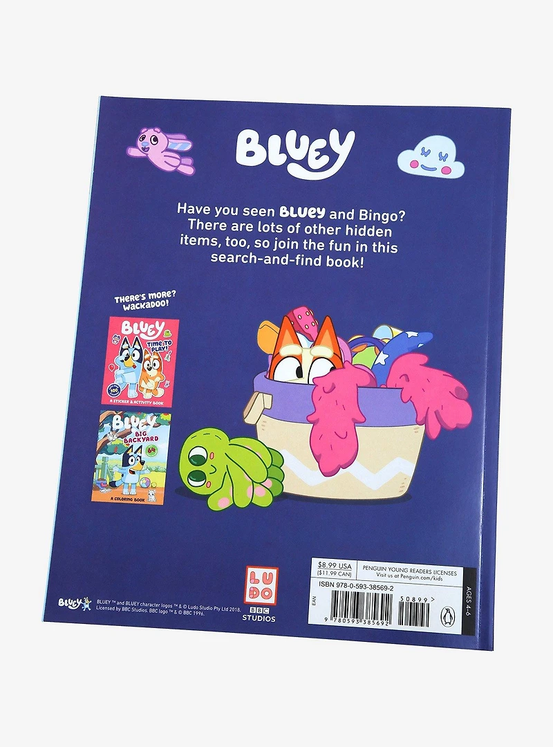 Bluey Where's Bluey A Search-and-Find Book