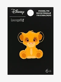 Loungefly Disney The Lion King Baby Simba Sitting Enamel Pin - BoxLunch Exclusive