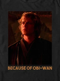 Star Wars Episode III: Revenge Of The Sith Because Obi-Wan T-Shirt