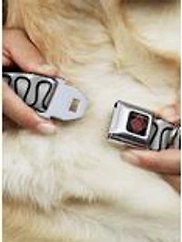 DC Comics Harley Quinns Collar Ruffle Seatbelt Buckle Dog