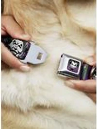 DC Comics The Joker Face Logo Spades Seatbelt Buckle Dog Collar