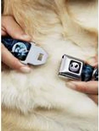 Disney Nightmare Before Christmas Jack Oogie Boogie Santa Seatbelt Buckle Dog Collar