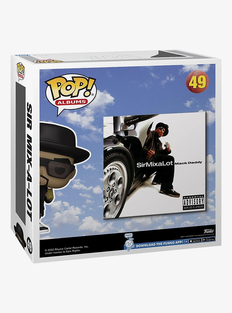 Funko Pop! Albums Sir Mix-a-Lot Mack Daddy Vinyl Figure