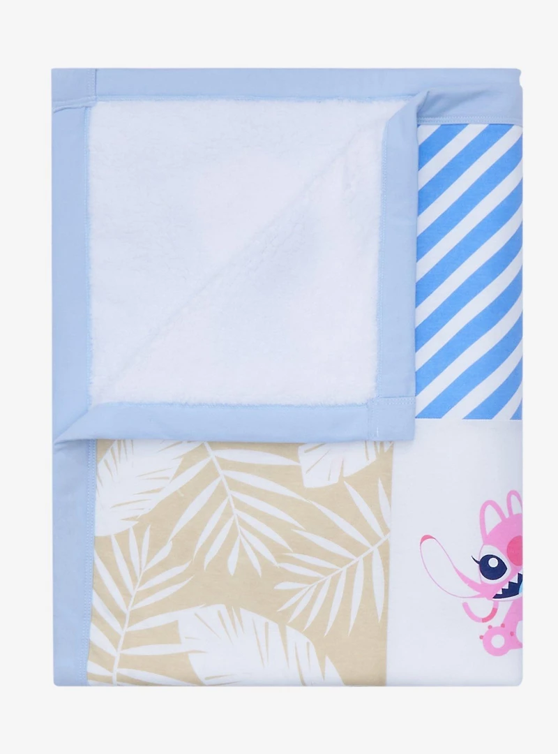 Disney Lilo & Stitch: The Series Baby Stitch & Angel Baby Blanket - BoxLunch Exclusive