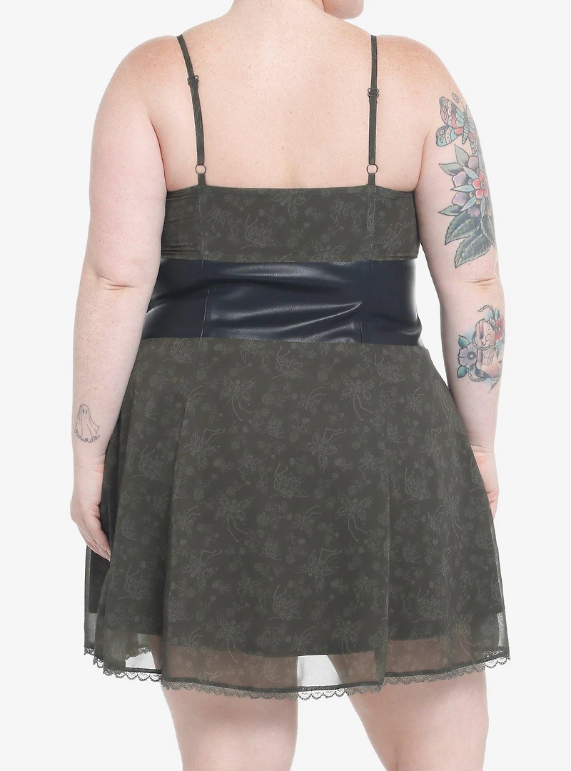 Skeleton Fairy Corset Cami Dress Plus Size