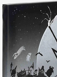 Disney The Nightmare Before Christmas Graveyard Group Black & White Canvas Wall Art Decor