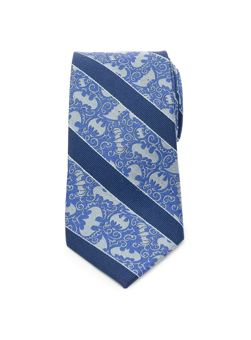 DC Comics Batman Multi Emblem Blue Men's Tie