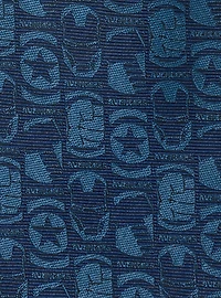 Marvel Avengers Motifs Blue Men's Tie